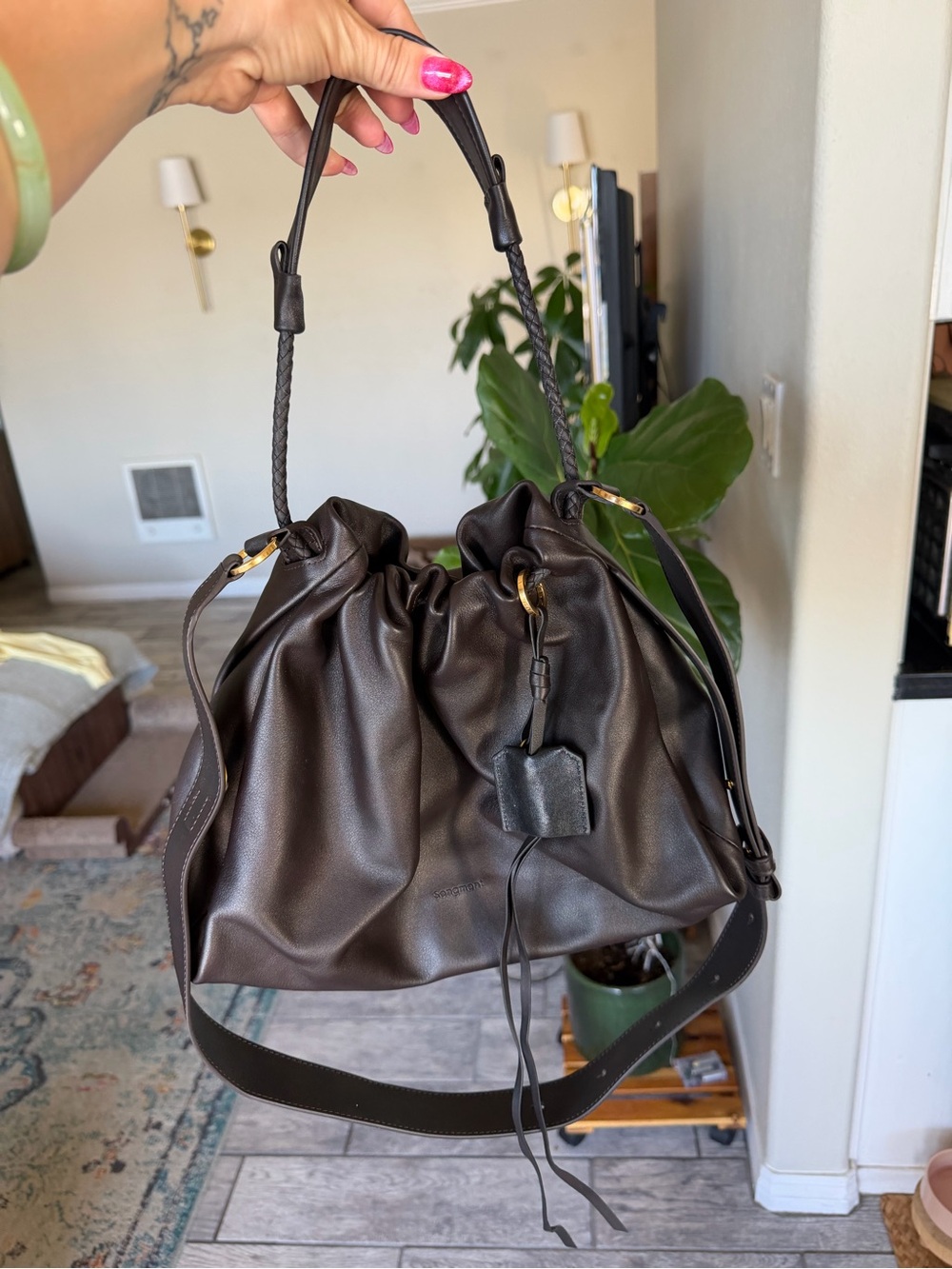 Songmont Medium Gather Bag in Ebody